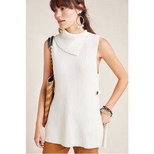 Anthropologie Alexia Knit Tunic Sweater